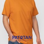 تیشرت بیسیک یقه گرد نارنجی - هیوان