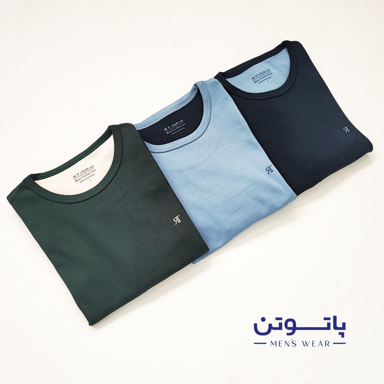 بلوز آستین بلند یقه گرد مردانه - RTClube C409 - تصویر 3