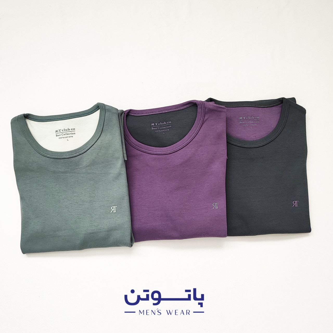 بلوز آستین بلند یقه گرد مردانه - RTClube C409 - تصویر 4