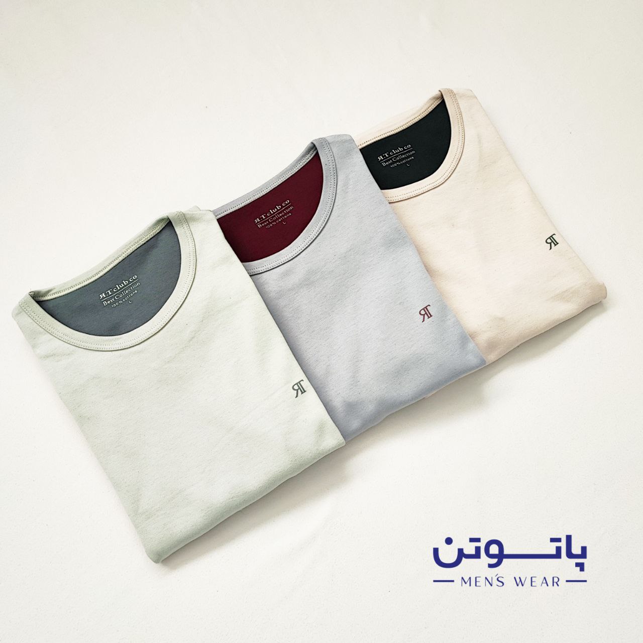 بلوز آستین بلند یقه گرد مردانه - RTClube C409 - تصویر 6