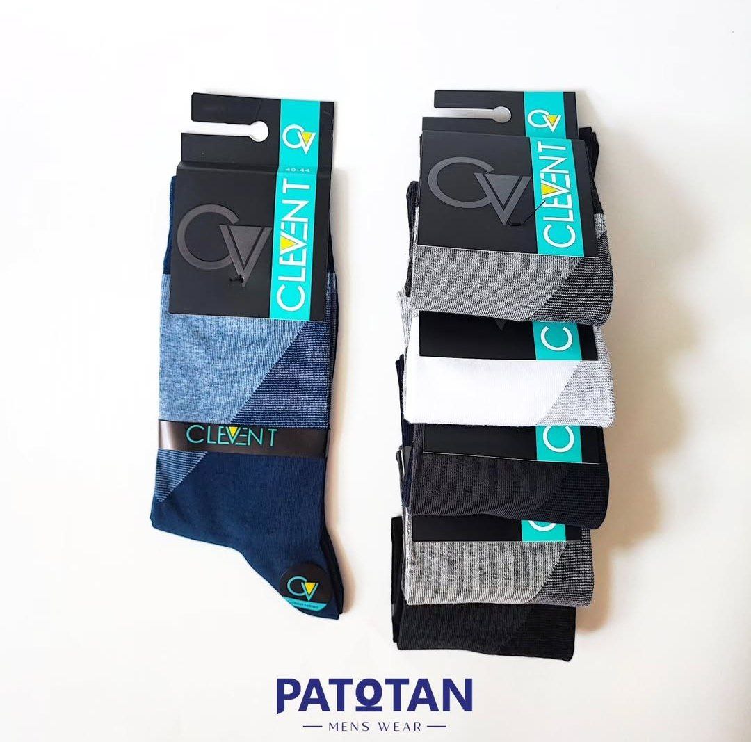 جوراب مردانه ساق دار کج راه کلونت – Celevent c1404 - تصویر 3