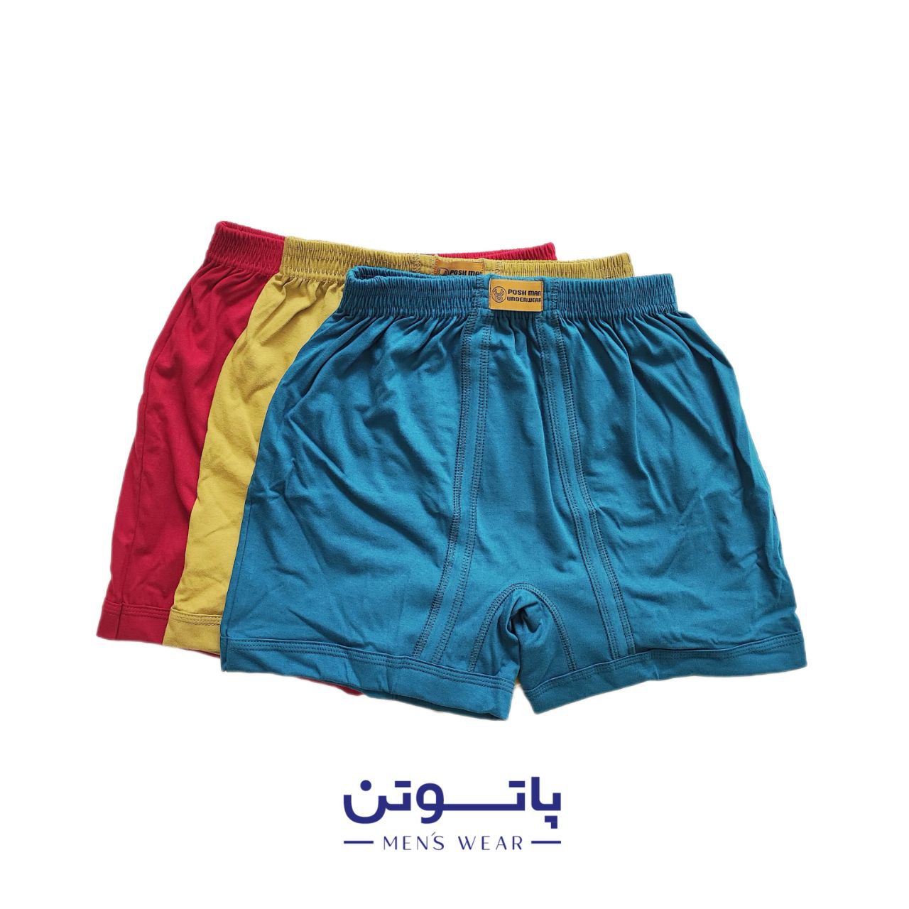 شورت پادار رنگی مردانه پوشمن - Poshman - تصویر 8